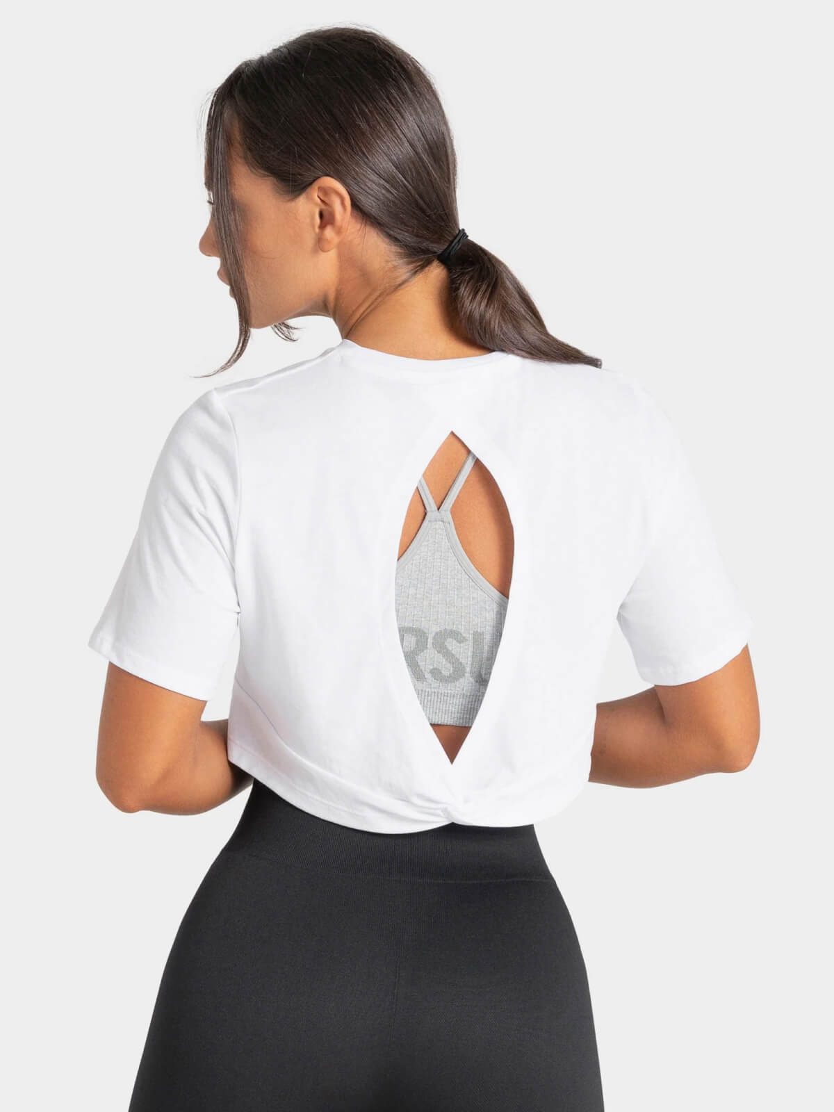 Knot Back Crop T-Shirt — изображение 2