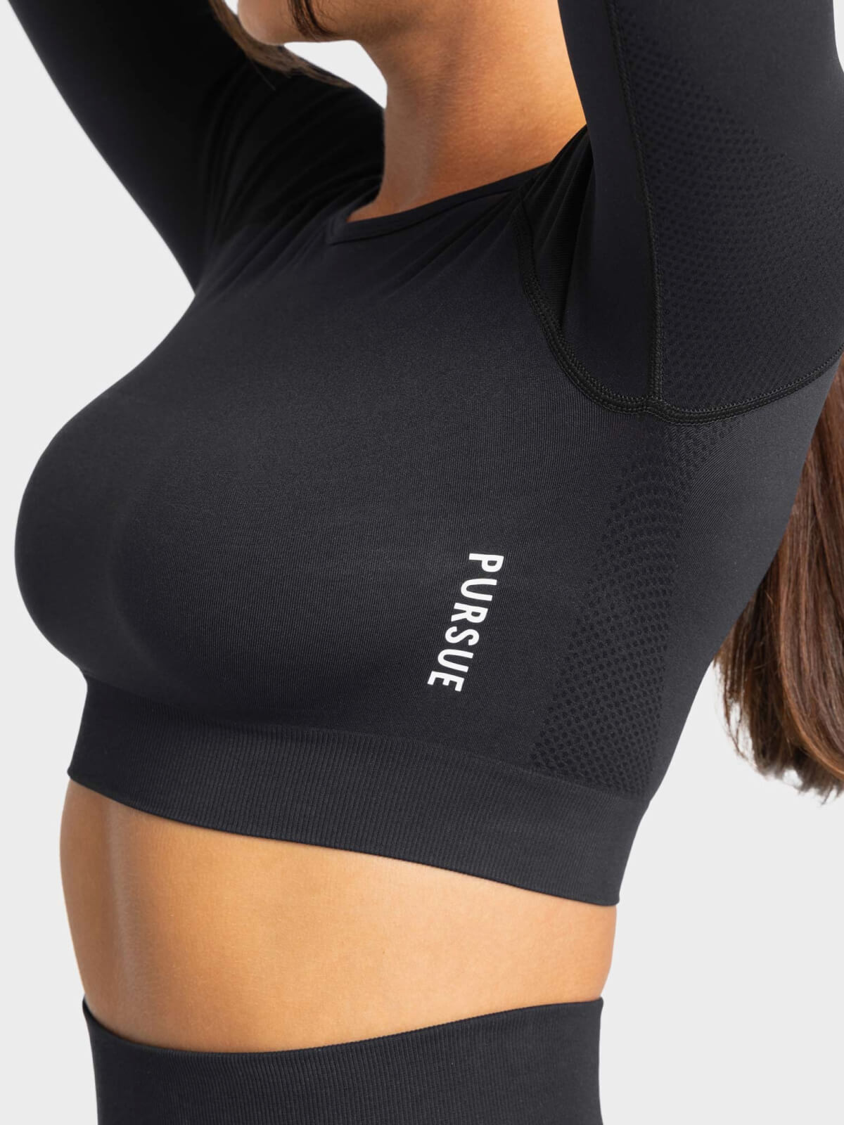 Long Sleeve Crop Top — изображение 2